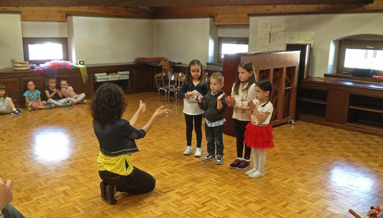 Saggio dei bambini di avviamento alla musica