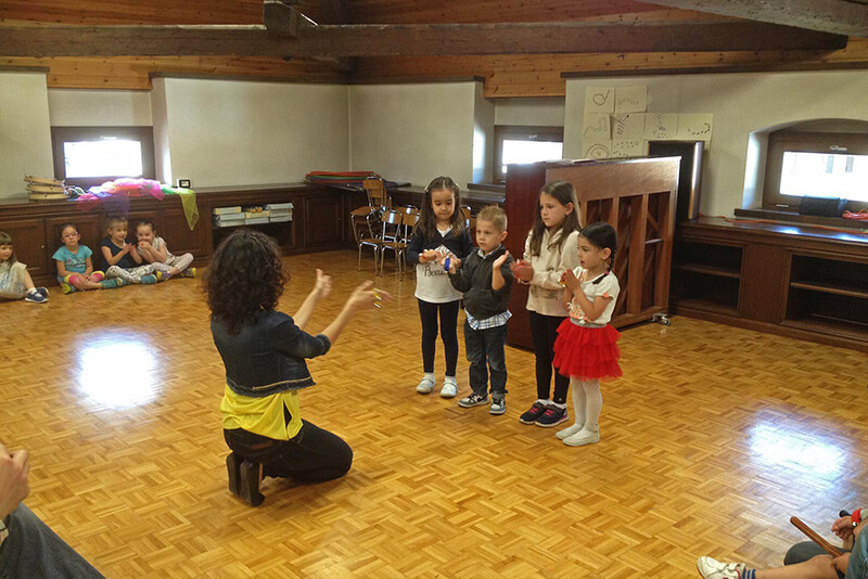 Saggio dei bambini di avviamento alla musica