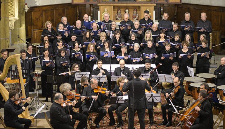 Coro misto della scuola in concerto a Pieve