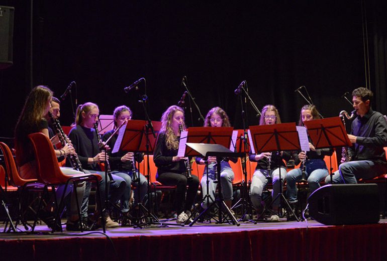 Ensemble di clarinetti in concerto