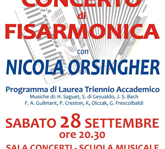 Concerto di fisarmonica con Nicola Orsingher